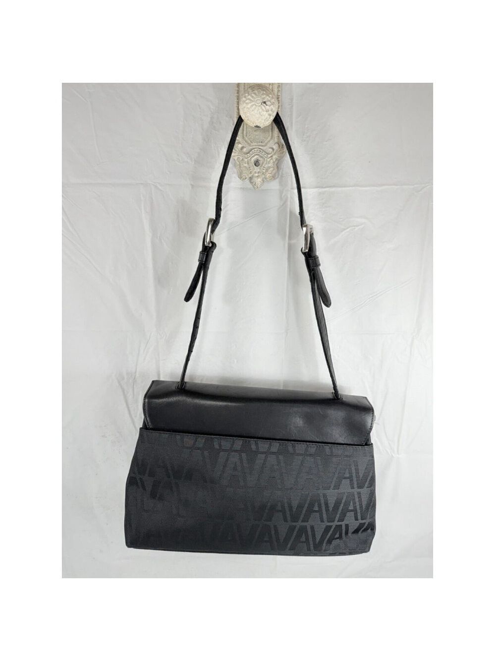 Adrienne Vittadini designer purse, shoulder bag handbag black - Picture 2 of 11